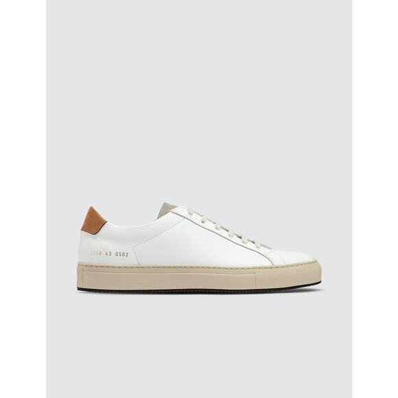 Woman By Common Projects Retro Special Edition Low-Top Sneaker - 9-M - Picture 2 of 5
